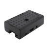 3 In 1 Raspberry Pi 3 Model B Board + Black ABS Case Shell Housing + Aluminum Copper Heat Sink Kit