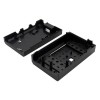 3 In 1 Raspberry Pi 3 Model B Board + Black ABS Case Shell Housing + Aluminum Copper Heat Sink Kit