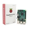 3-in-1-Board für Raspberry Pi 3 Model B + graues ABS-Gehäusegehäuse + Aluminium-Kupfer-Kühlkörper-Kit