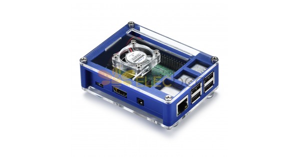 GeeekPi Raspberry Pi 3 B + Boitier, Raspberry Pi Boitier avec Ventilateur, Raspberry  Pi Dissipateurs pour Raspberry Pi 3 Modèle B