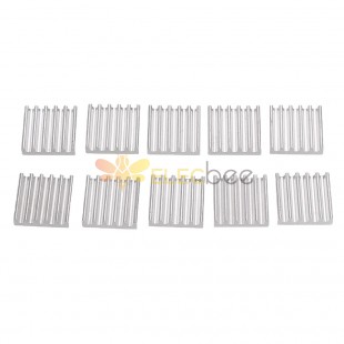 30Pcs 13*13mm Aluminum Heat Sink CPU Radiator Chip for Raspberry Pi