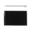 Pantalla LCD MHS de 3,5 pulgadas + Caja de doble uso transparente/negra Kit de carcasa ABS para Raspberry Pi 4 Modelo B Transparent