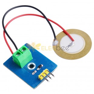 3Pcs 52Pi Vibration Sensor Module Ceramic Piezo Analog Signal for Raspberry Pi / MCU STM32 / ESP32