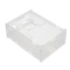 3x Soğutucu + Soğutma Fanı + Raspberry Pi 3 Model b için Şeffaf Muhafaza Kutusu Kutusu