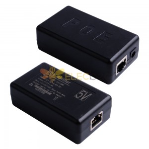 52pi 기가비트 활성 PoE 분배기 USB TYPE-C 48V ~ 5V PoE 스위치 라즈베리 파이 4B/3B + 용 이더넷 케이블을 통한 전원