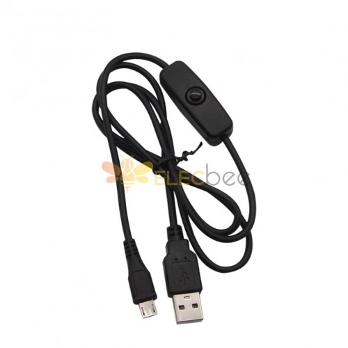 Cable micro USB con interruptor