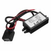 6-40V To USB 5V/3A DC Male Converter CPT Car For Raspberry Pi/Mobile Phone/Navigator/Driving Recorder