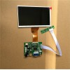 Pantalla LCD TFT de 7 pulgadas con soporte de puerto HDMI Resolución VGA + 2AV + ACC 1920x1080 para Raspberry Pi