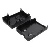 Caja de carcasa de carcasa de ABS para Raspberry Pi 3 Modelo B + (Plus) Black