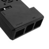 Черный корпус Exclouse Box из АБС-пластика с отверстием для вентилятора для Raspberry PI 3 Model B+