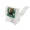 Módulo de cámara Caja de soporte transparente Kit de soporte de acrílico para Raspberry Pi A