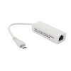 C1672 Mikro USB - RJ45 İnternet Arayüzü Uyarlama Kablosu Raspberry Pi Zero 1.3/W için RJ45 Gigabit Ethernet Portu Beyaz