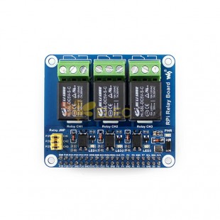 C2367 3-Way Relay Expansion Board Relay GPIO Interface For Raspberry Pi