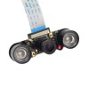 Modulo telecamera per visione notturna C0285 + lampada di riempimento 500 W Pixel per Raspberry Pi 4B/3B+/3B
