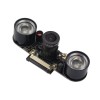 Modulo telecamera per visione notturna C0285 + lampada di riempimento 500 W Pixel per Raspberry Pi 4B/3B+/3B