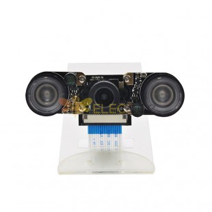 كاميرا للرؤية الليلية C0497 130 ° 500W بكسل مناسبة لـ Raspberry Pi 4B / 3B + / 3B