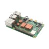C2231 Kit de disipador de calor de cobre puro de 4 piezas especialmente para Raspberry Pi 4B