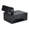 C2663 Siyah Metal Kapak Kutusu, A02 B01 Desteği Çift Kamera Modülü Raspberry Pi ile uyumlu Jetson Nano\'ya uyar T Style
