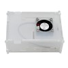 라즈베리 파이 4 모델 B용 냉각 팬 키트가 있는 투명 아크릴 케이스 인클로저 상자