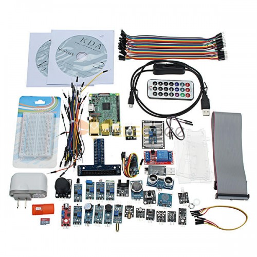 DIY Supper Starter Sensor Kit V2.0 For Raspberry Pi 3 Model B 支持編程