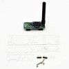 Duplex MMDVM Hotspot Support P25 DMR YSF Module + Antenna + OLED + Exclouse Case para Raspberry Pi Black