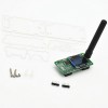 Duplex MMDVM Hotspot Support P25 DMR YSF Module + Antenna + OLED + Exclouse Case para Raspberry Pi