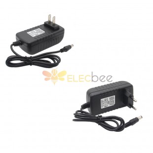 EU/US DC 5.5x2.5mm 19V 2A Plug Power Supply Micro USB 100-240V AC Adapter Charger for Raspberry Pi X830/X400 扩展板 EU