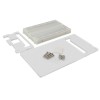 Plate-forme acrylique expérimentale et mini planche à pain pour Raspberry Pi Zero Transparent
