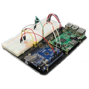 用于 Arduino 的 Raspberry Pi Model B 和 UNO R3 实验平台
