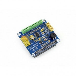 High-Precision ADS1256 DAC8552 AD/DA Expansion Board for Raspberry Pi