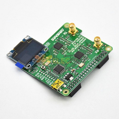 MMDVM HS Dual Hat Duplex Relay Expansion Module Board With OLED Screen ...