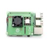 PoE HAT IEEE802.3af 5V 2.5A Ausgangsleistung über Ethernet Erweiterungsplatine + Lüfter für Raspberry Pi 3 Modell B+ (Plus)