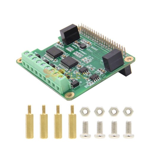 Raspberry Pi 4 Model B/3B+/3B/2B/Zero/Zero W için RS485 & CAN Shield Genişletme Kartı