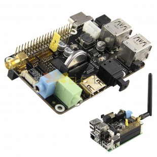 Carte d'extension multifonction Supstronics X200 pour Raspberry Pi B+