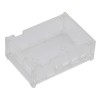 Transparent DIY Acrylic Case Box Shell with Screw and Black Thin Copper Aluminum Heatsink for 3.5 Inch TFT Screen Raspberry Pi 4B