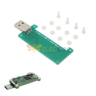 適用於 Raspberry Pi 零/零 W 的 USB-A 插件板 V1.1 USB 連接器擴展板