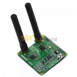 Comunicação USB Duplex MMDVM Hotspot Suporte P25 DMR YSF + 2 PCS Antena Para Raspberry Pi