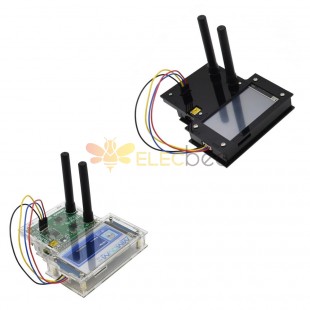 USB Duplex MMDVM Hotspot + Raspberry Pi zero + 2 шт. Антенна + 3,2 ЖК-дисплей + Защитный чехол + 8G TFT-карта Transparent