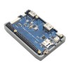 Boîtier en alliage d\'aluminium ultra-mince pour Raspberry Pi Compute Module 3 CM3/CM3L & IO Board