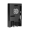 초박형 알루미늄 합금 CNC 케이스 휴대용 상자 지원 라즈베리 파이 3 모델 B + (Plus) 용 GPIO 리본 케이블 Black