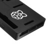 حافظة CNC رفيعة للغاية مصنوعة من سبائك الألومنيوم تدعم كابل شريط GPIO لـ Raspberry Pi 3 موديل B + (Plus)