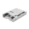 超薄铝合金 CNC 机箱便携盒支持 GPIO 带状电缆，适用于树莓派 3 型号 B+(Plus)
