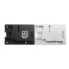 Ultra-ince Alüminyum Alaşımlı CNC Kasa Taşınabilir Kutu Desteği Raspberry Pi 3 Model B+(Plus) için GPIO Şerit Kablo Black