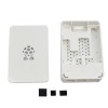 Aktualisiertes schwarz/weiß/transparentes ABS-Gehäuse V4-Gehäuse mit Kühlkörper für Raspberry Pi 4B