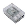 更新 Raspberry Pi ABS 外壳黑色/白色/透明外壳盒 V4 适用于 Raspberry Pi 4B 白色 