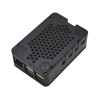更新 Raspberry Pi ABS 外殼黑色/白色/透明外殼盒 V4 適用於 Raspberry Pi 4B
