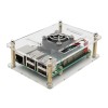 Ventilador Pi de caixa de acrílico V34 para Raspberry Pi 3 Modelo B/2B/B+