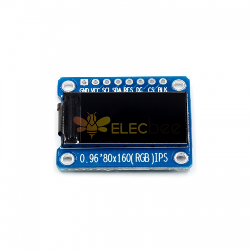 IPS 0.96 inch 7P SPI HD 65K Full Color LCD Module 80*160 For Raspberry Pi