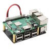 Hub USB X150 de 9 puertos/placa de expansión de fuente de alimentación para Raspberry Pi