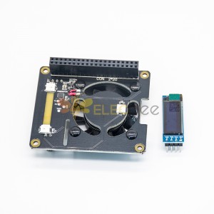 Raspberry Pi RGB Cooling HAT Smart Personal Housekeeper con pantalla OLED/sin pantalla OLED para Raspb 4B/3B+/3B